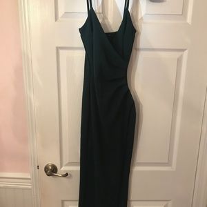 Formal Maxi Dress with Leg Slit